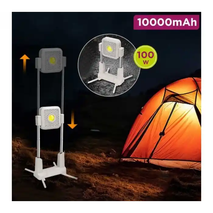Katlanabilir Kamp Lambası Çok İşlevli Ultra Güçlü 4 Modlu Aydınlatma