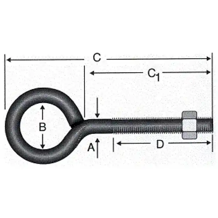 Kaynaklı Civata M8x160 - 50 Adet