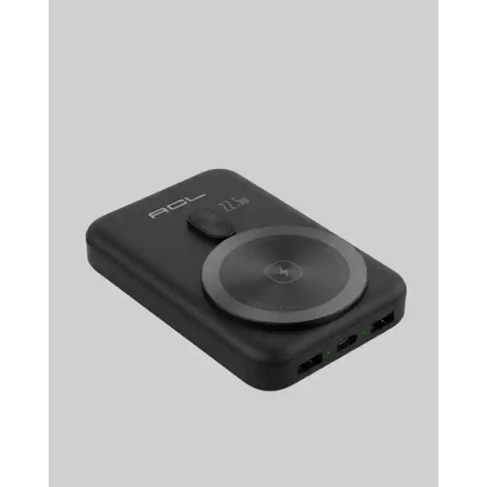 LCD Ekranlı Kablosuz Powerbank Type C ve USB Çıkışlı