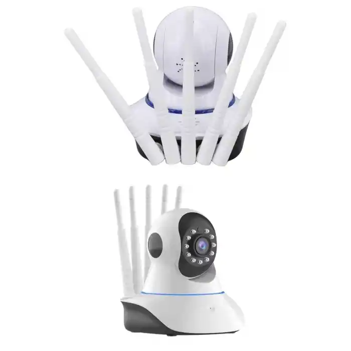 LED Aydınlatmalı 5 Antenli Motorlu 1080P Wifi Kamera Sensörlü