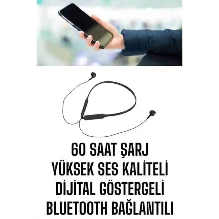 Mikrofonlu Kablolu Bluetooth Kulaklık Yeni Nesil Yüksek Ses Kaliteli