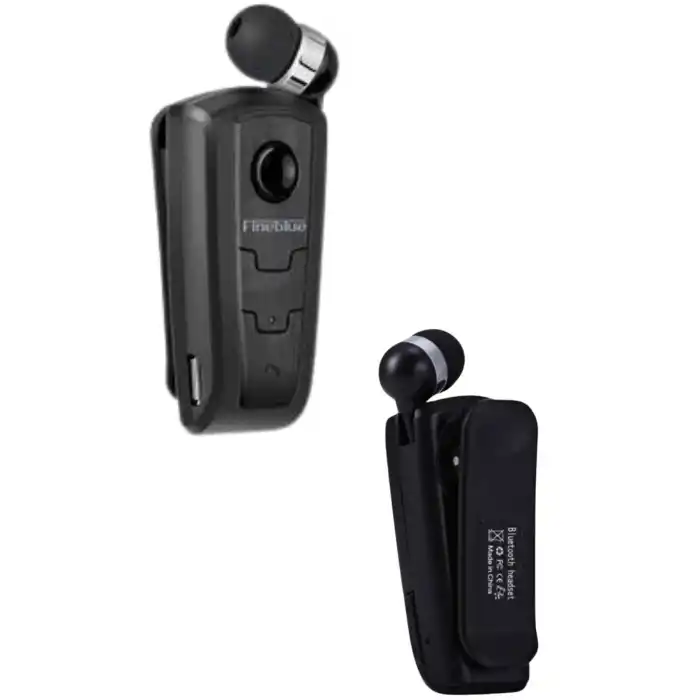 Mikrofonlu Makaralı Bluetooth Kulakiçi Kulaklık Android ve İOS Uyumlu