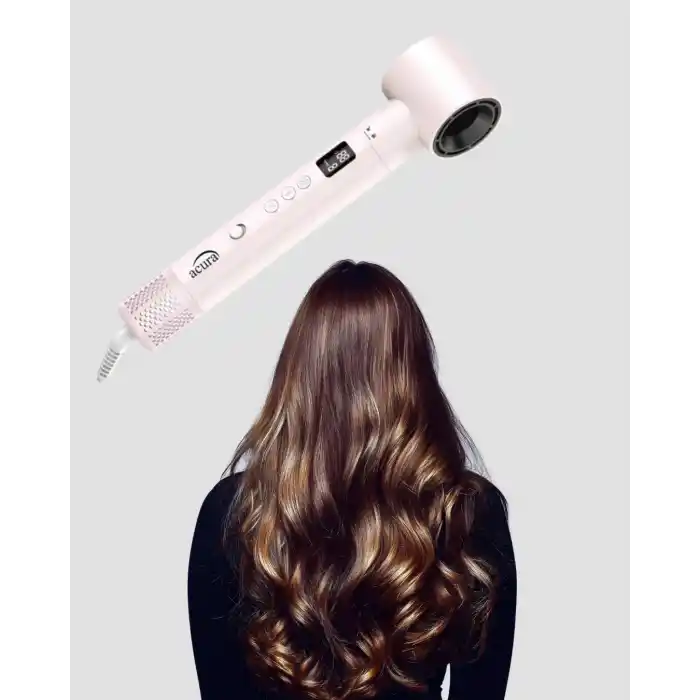 Motorlu LCD Ekranlı Saç Şekillendirme Seti