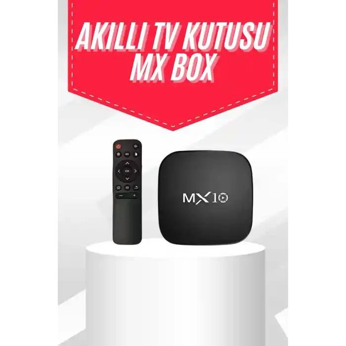 Mx Box Android Tv Media Sound 4K Ultra HD Görüntü Kaliteli