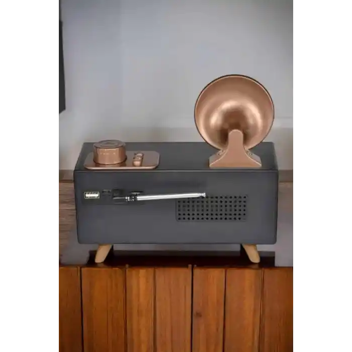 Nostaljik Görünümlü Bluetooth Bağlantılı Speaker
