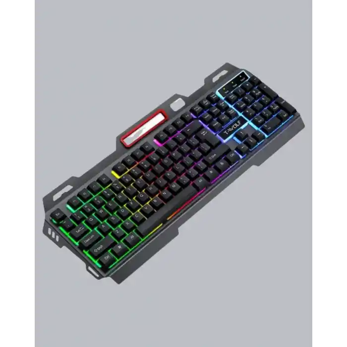 Profesyonel  Klavye Mouse Seti – RGB Işıklı, Türkçe Q, DPI Ayarlı, Dayanıklı Gövde
