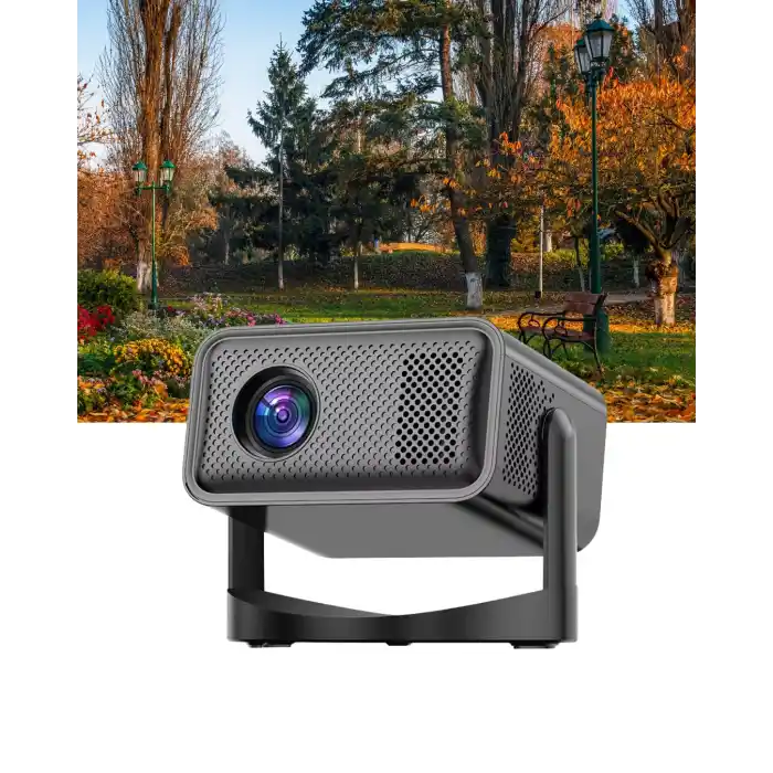 Smart Projector Android TV Dolby Sesli WiFi Bluetooth