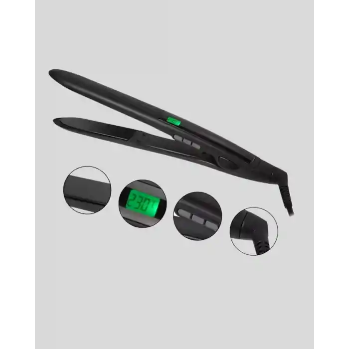 Titanyum Kaplamalı Saç Düzleştirici – Nem Koruma Sensörü
