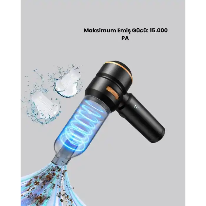 Yüksek Performanslı Araç İçi El Süpürgesi