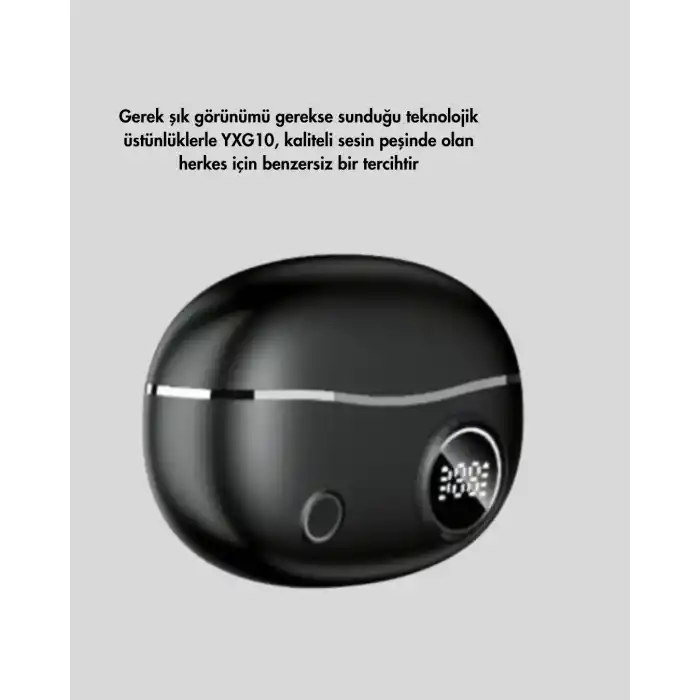 YXG10 SİYAH BLUETOOTH KULAKLIK