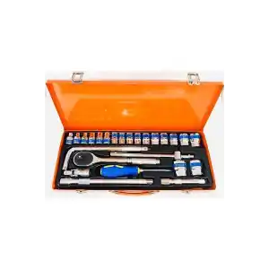 25 PARÇA 1/2 LOKMA SETİ CHROME VANADİUM PARLAK