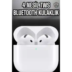4.Nesil Kaliteli TWS Android ve İOS Uyumlu Mikrofonlu Kulaklık