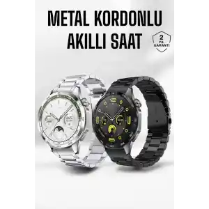 Akıllı Saat Bildirim Görme Amoled Ekran GPS Uyumlu Sesli Görüşme