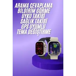 Akıllı Saat Bluetooth Bağlantılı Uyku ve Sağlık Takibi