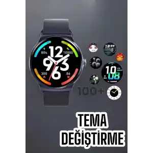 Akıllı Saat Sesli Görüşme Bluetooth Bağlantılı 3 Kordonlu