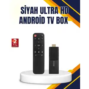 Android TV Stick 4K Ultra HD Görüntü Destekli