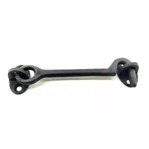 Antika Tarz Dekoratif Pirinç  Çengeli - 13cm, Oksit