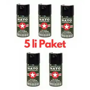 Bıber Özsavunma Gazıı 5 Adet Birden