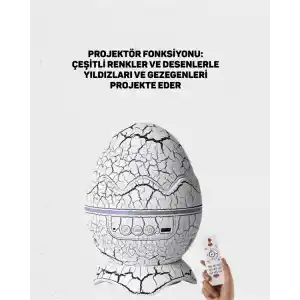 Dinazor Yumurta Gece Lambası