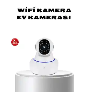 Full HD Akıllı IP Kamera – Gece Görüşlü, Hareket Sensörlü, Çift Yönlü Ses ve Online Kayıt Özellikli