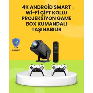 HCS350pro Android 11 İşletim Sistemli Mini Projektör