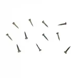 Klips, Menteşe, Ayağı Çivisi 9mm Çelik - Siyah 100gr