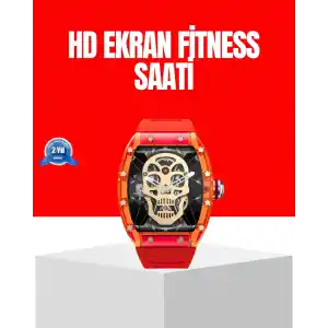 Manyetik Şarjlı Akıllı Saat iOS Android Uyumlu