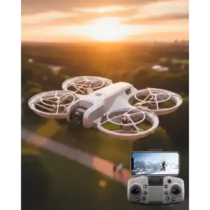 Mini Drone Kameralı Headless Mod LED Işıklı Akıllı Uçuş Sistemi