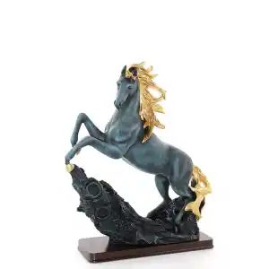 Polyester Şahlanmış At Figürü  Alk1628