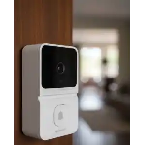 Şarjlı Akıllı Kapı Zili 85° Geniş Açı Mobil Bildirimli