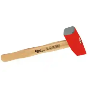 Taşçı Keski Çekiç 1000 Gr - Boyalı, Ahşap Saplı