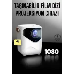 Taşınabilir Android Projeksiyon Wifi Destekli 4K Multimedia Tabanlı Ev Ve Ofis Tipi