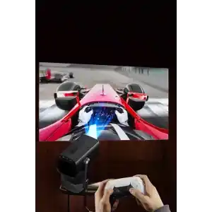 Taşınabilir Sinema Oyun Projektörü Akıllı Projeksiyon Android 11