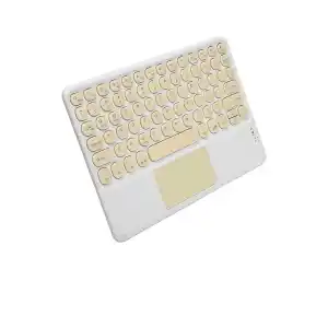 Touchpad Uyumlu Bluetooth Klavye Slim Kablosuz Wifi Q Klavye