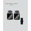 2’li Kablosuz Yaka Mikrofonu Type-C ve Lightning Uyumlu Profesyonel Set
