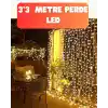 300 LED Perde Işık – Sıcak Beyaz Dekoratif Aydınlatma