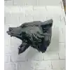 3D Siyah Ayı Başı Duvar Dekoru Modern Asılabilir Heykel 25x19 cm