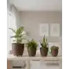 4LÜ VAZO KAHVERENGİ