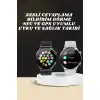 Akıllı Saat Amoled Ekran Bluetooth Bağlantılı Sesli Görüşme Nabız Ölçer