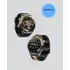 Amoled Ekran Akıllı Saat Bluetooth 5.1 Çağrı Destekli 3 Bileklikli