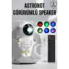Astronot Görünümlü Projeksiyon Speaker Taşınabilir