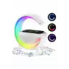 Bluetooth Hoparlör G Şekli Atmosfer Akıllı Rgb Lamba Wireless Kablosuz Şarj