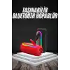 Bluetooth Hoparlör USB Şarjlı Uzun Pil Ömrü Android ve İOS Uyumlu Renkli