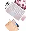 Bluetooth Touchpad Klavye Ultra İnce Taşınabilir Q Klavye
