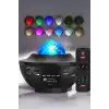 Çocuklara Özel Şarjlı Bluetooth Hoparlör Parti Led Lambası Yıldızlı Projeksiyon