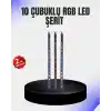 Dekoratif LED Meteor Işık 10’lu Çubuk Seti
