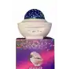 Dönen Işıklı Disko Topu Projektör Müzik Çalarlı Disco Speaker