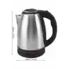 Elektrikli Paslanmaz Çelik Su Isıtcı Çelik Kettle 1.8 Lt. Uzun Ömürlü