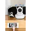 Ev Kamerası Wifi Kamerası Video Kayıt Çift Yönlü Hareket Sensörü Bebek