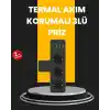 Ev ve Ofis İçin Akıllı Çoklu Priz 7 Girişli